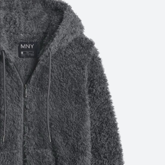 Andrew Marc Performance - Ultra Soft Fleece Hoodie (Blue) size Large - Picture 5 of 6